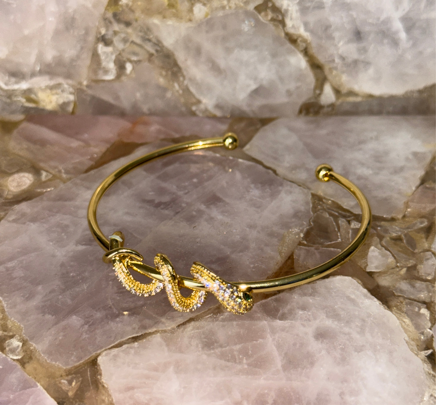 “2025” bangle/cuff (Year of the Snake) (Preorder)
