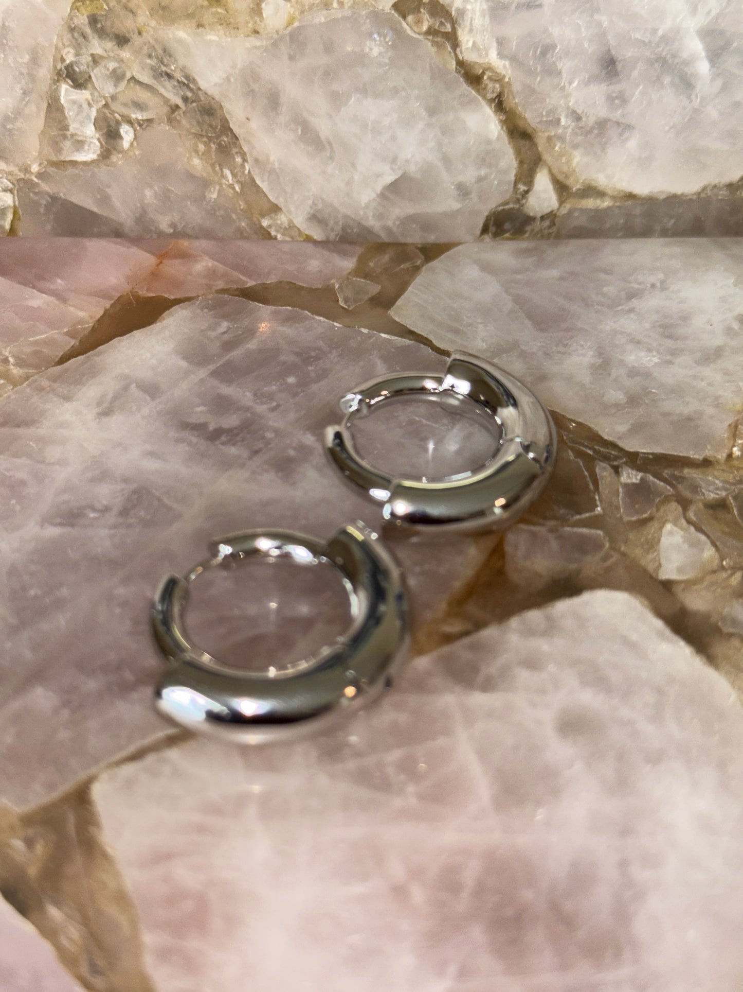 90’s baby hoops (Silver) PREORDER