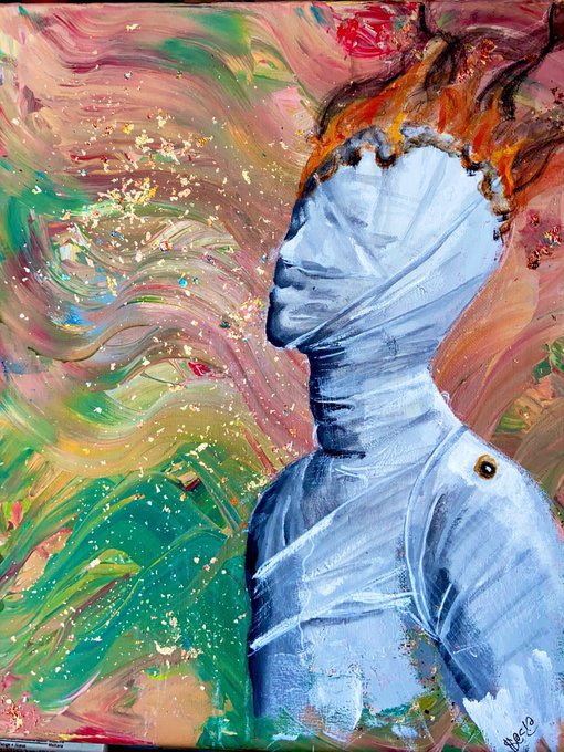 “Numbness is comforting” print