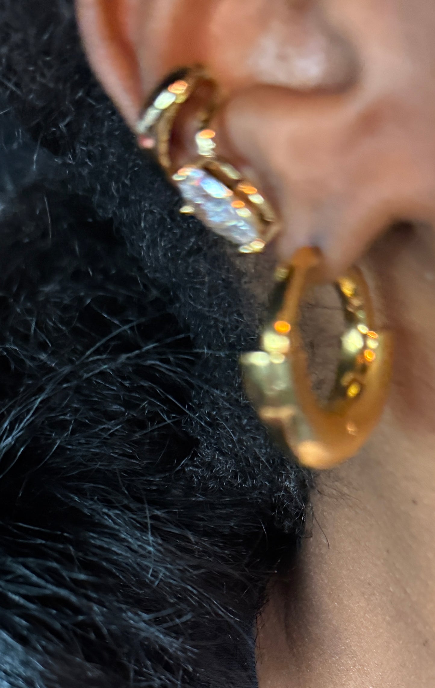 90’s baby hoops (Gold) PREORDER