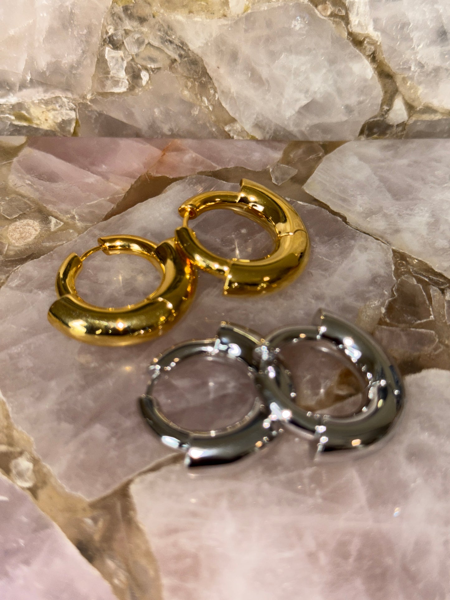 90’s baby hoops (Gold) PREORDER