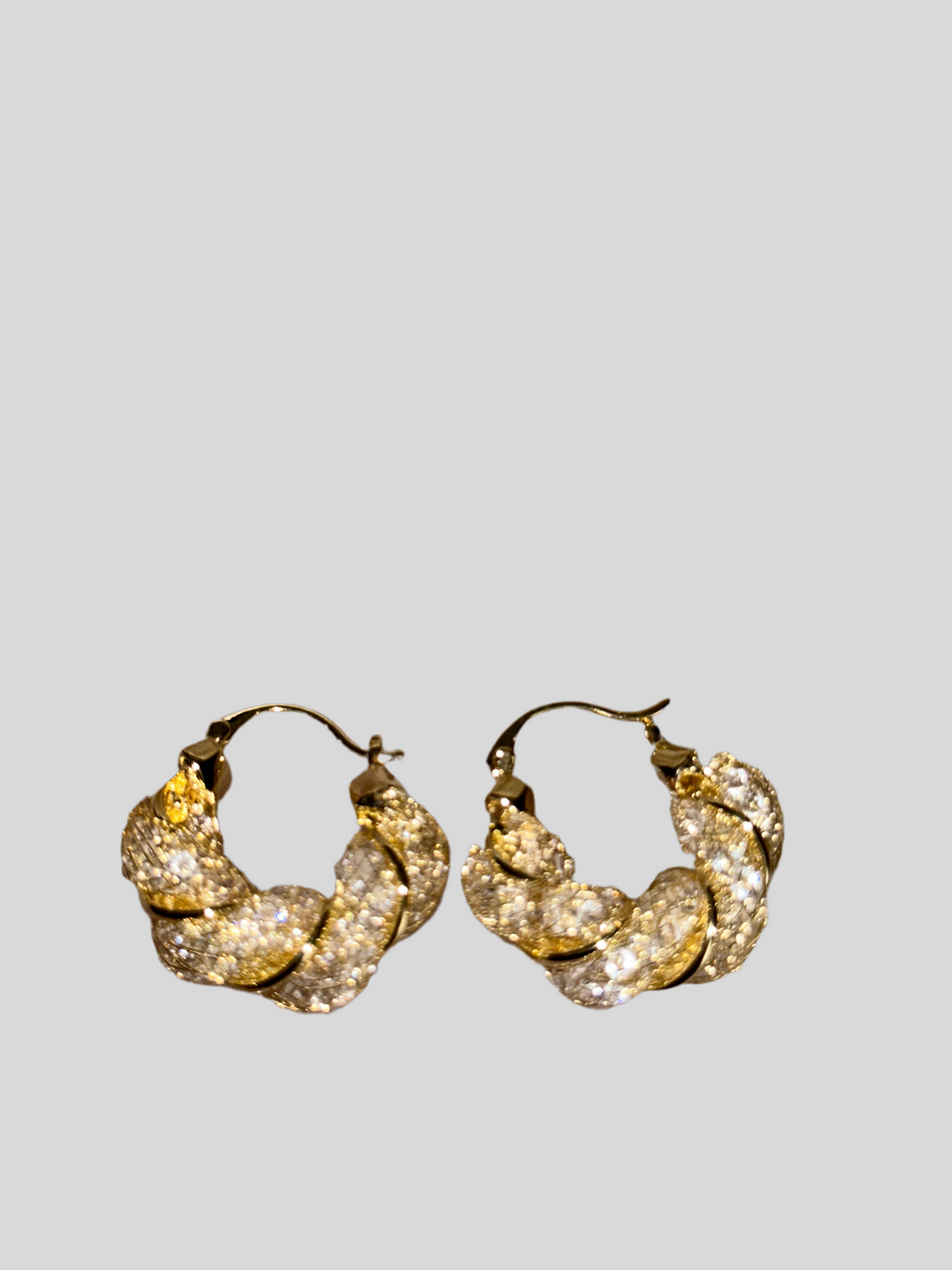 “Attention Grabber” hoops (gold)