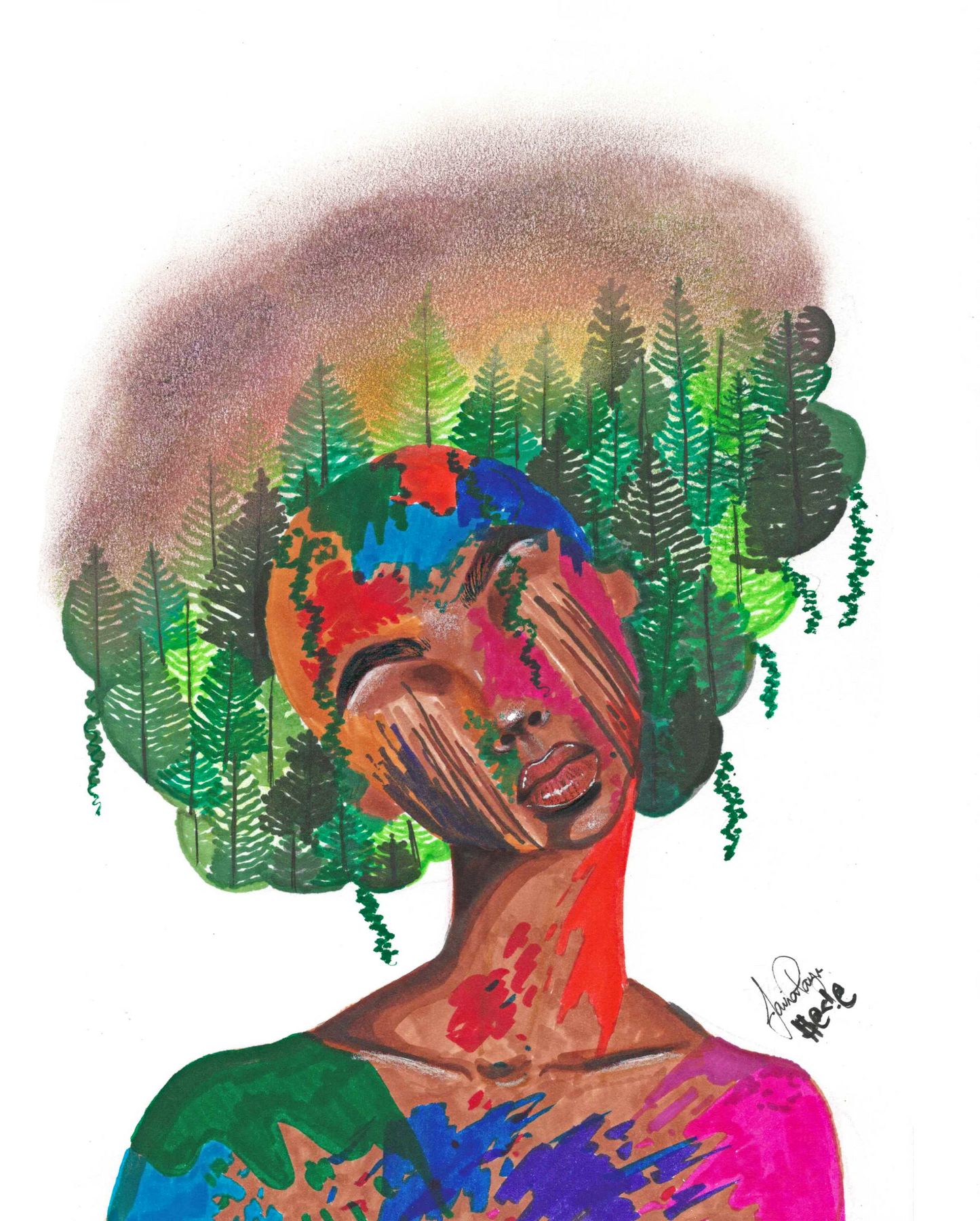 "Suvi" 8x10 print