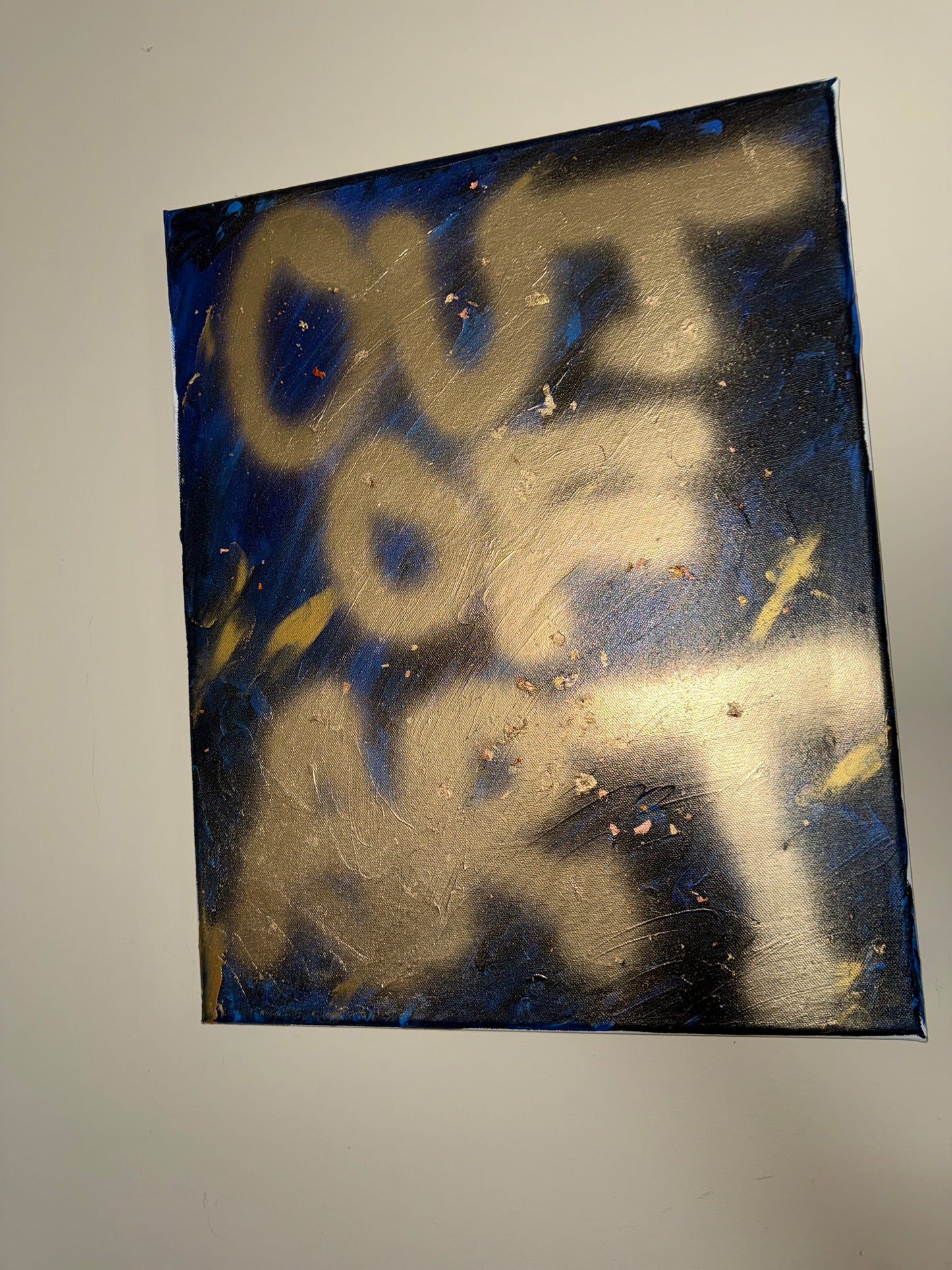 Out of Art 16x20 acrylic painting