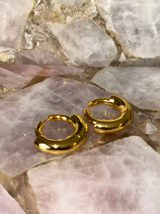 90’s baby hoops (Gold) PREORDER