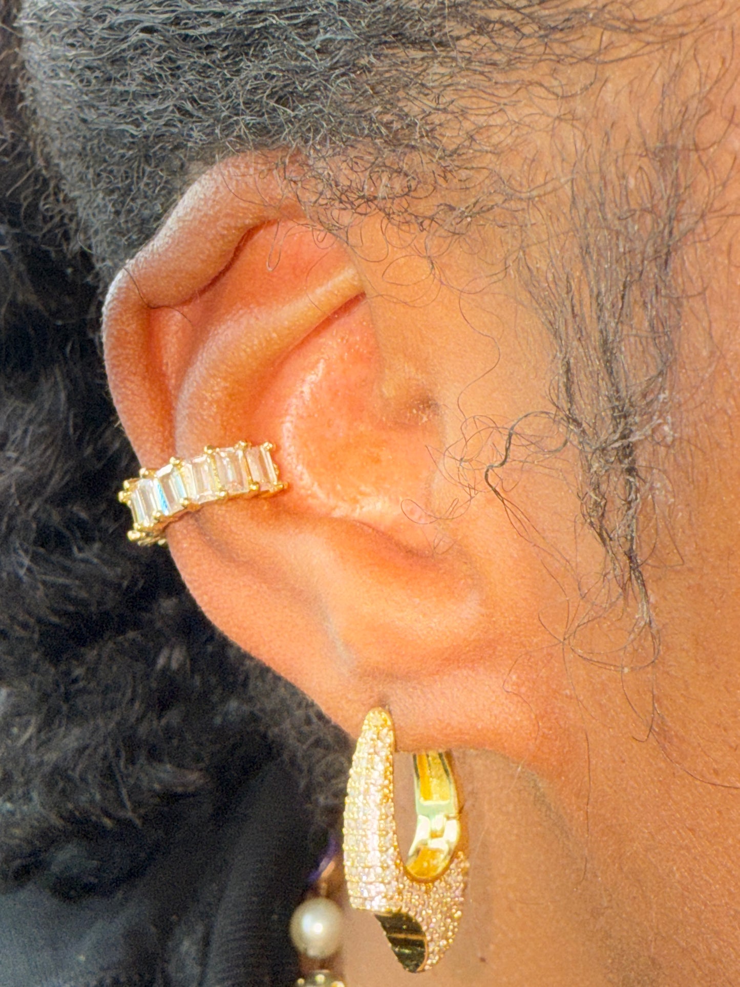 “Celeste” Hoops (gold) PRE ORDER