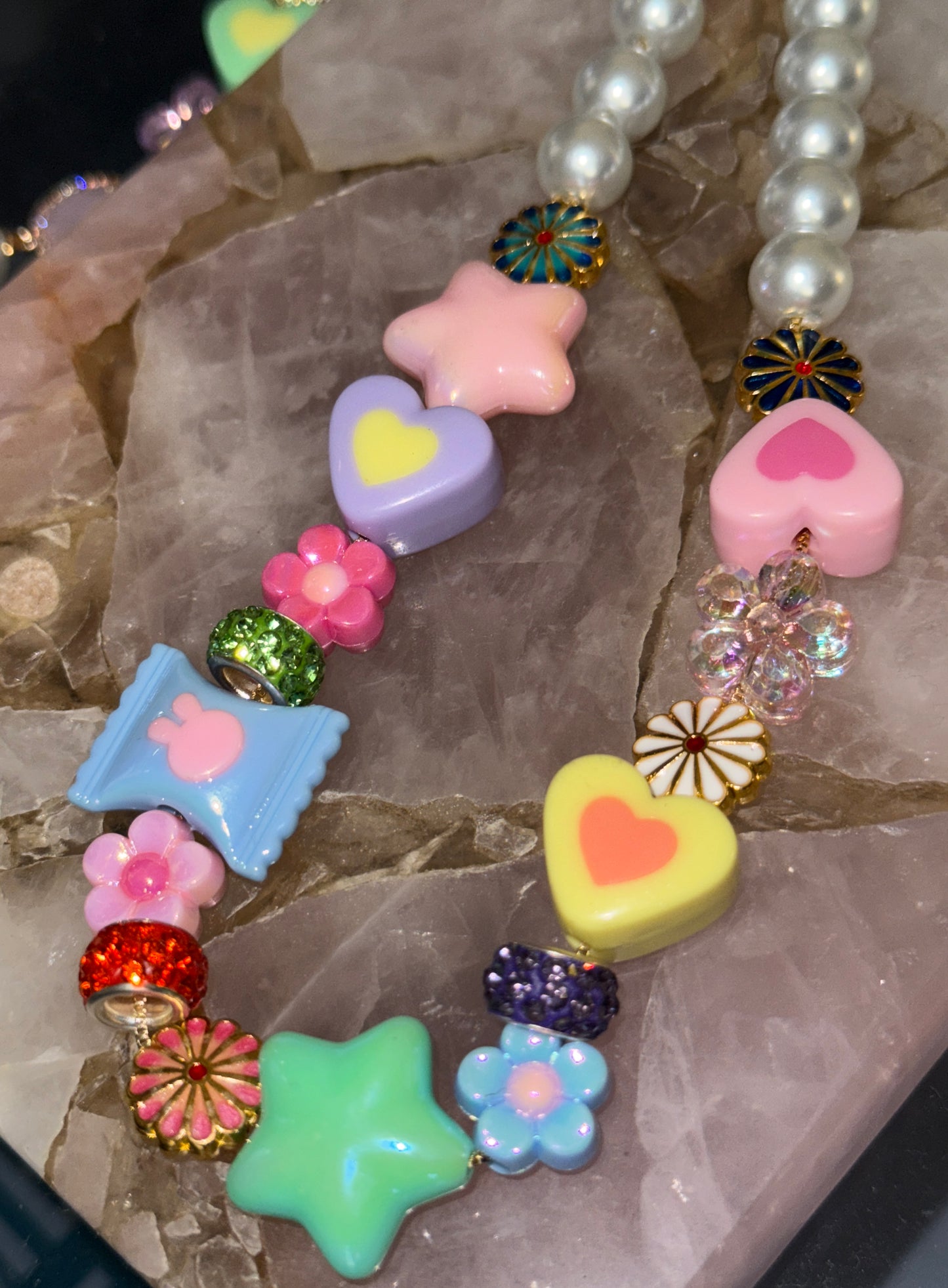 Saviaivas x Obnoxious Nails collaboration necklace v1